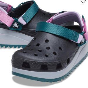 Classic Hiker Clog Multi Black Shoe Ultra Light - Women’s 11